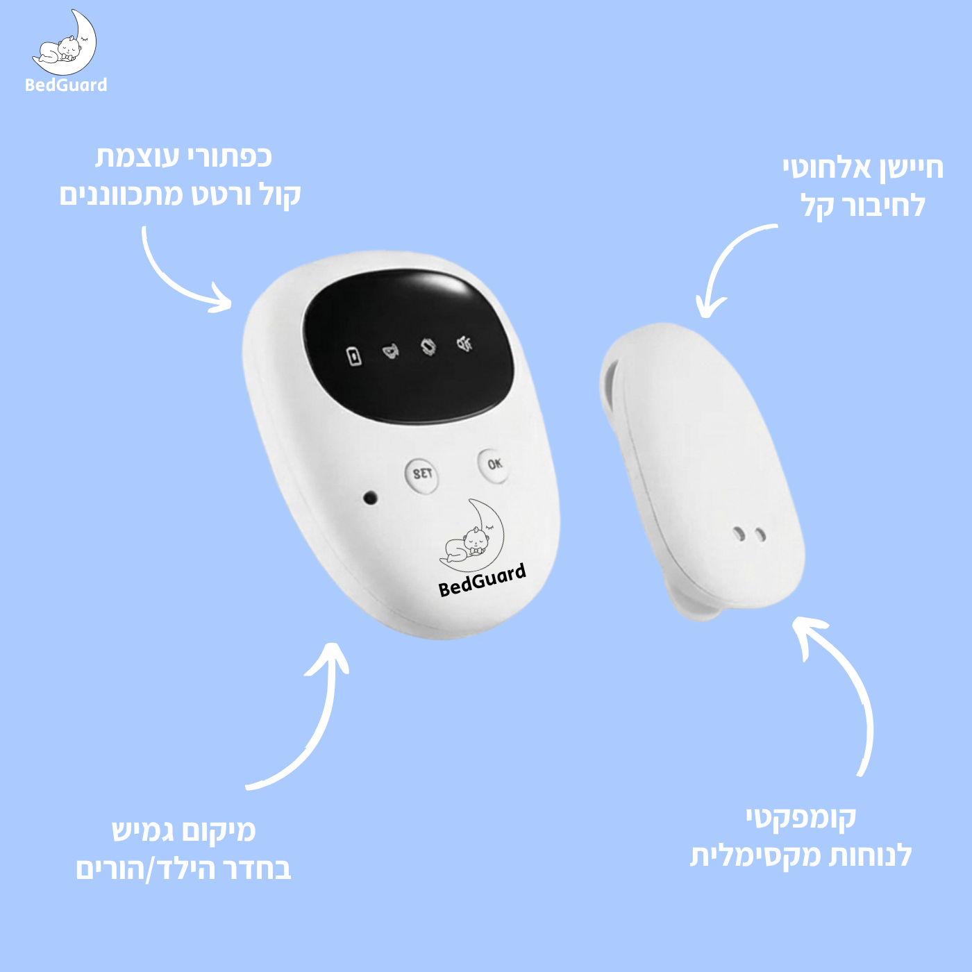 מכשיר התראה למניעת הרטבה