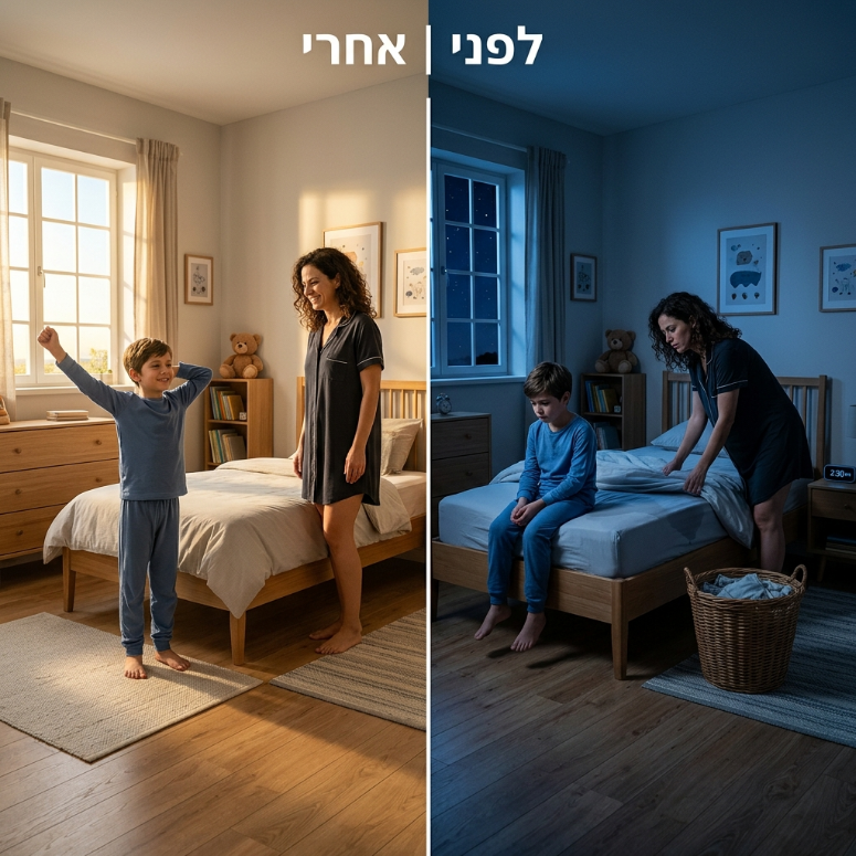 מכשיר התראה למניעת הרטבה